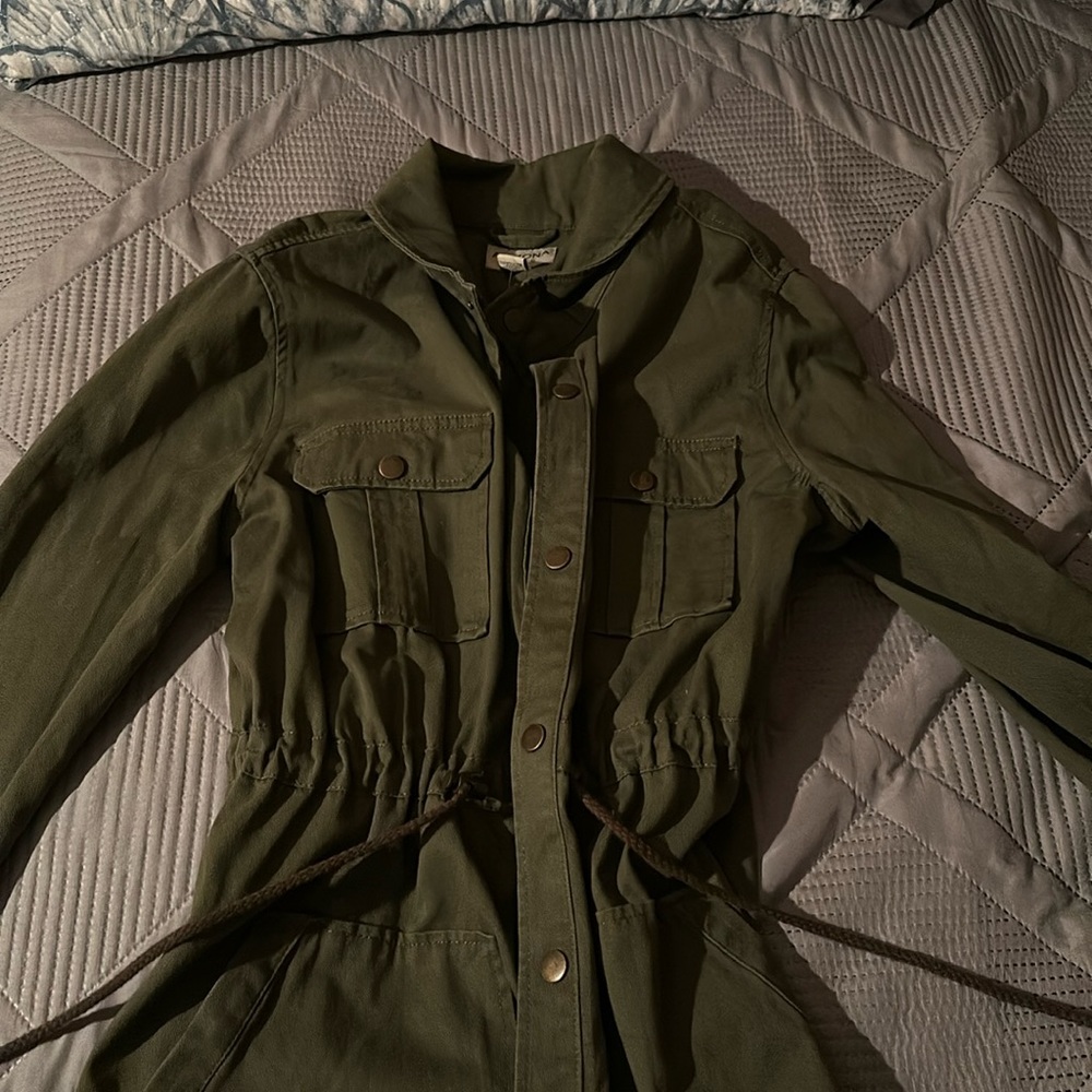Large denim green jacket by Arizona Jean co